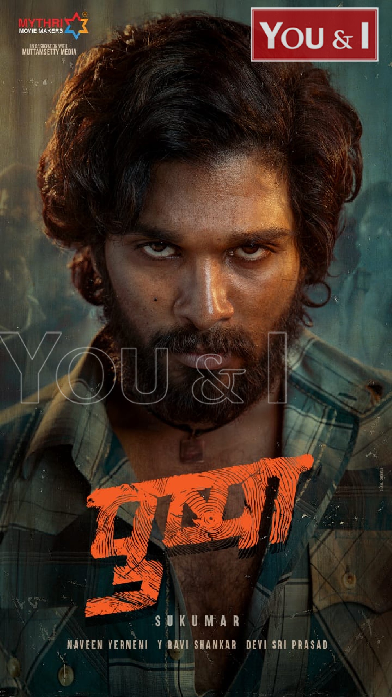 Allu Arjun as Pushpa Raj | You & I